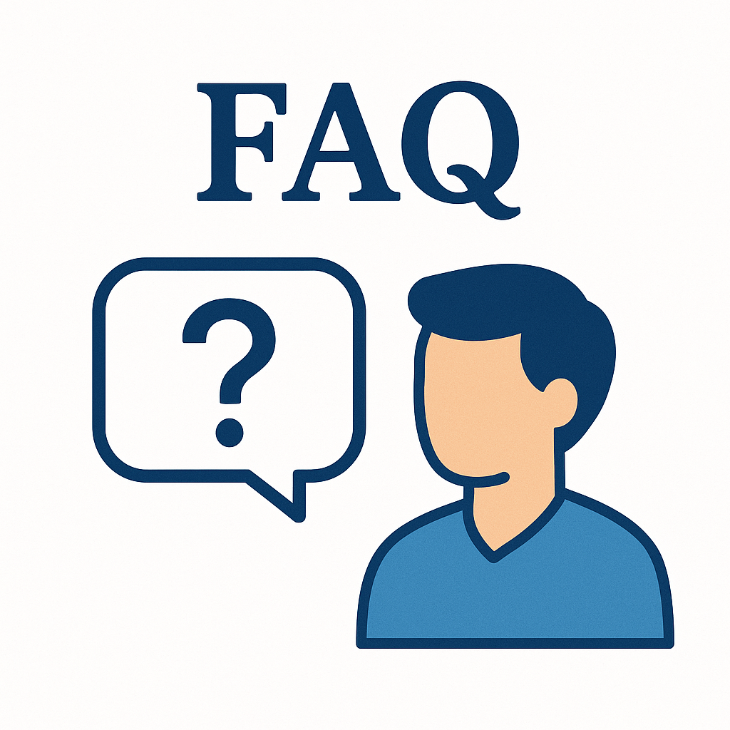 Question mark icon for Frequently Asked Questions